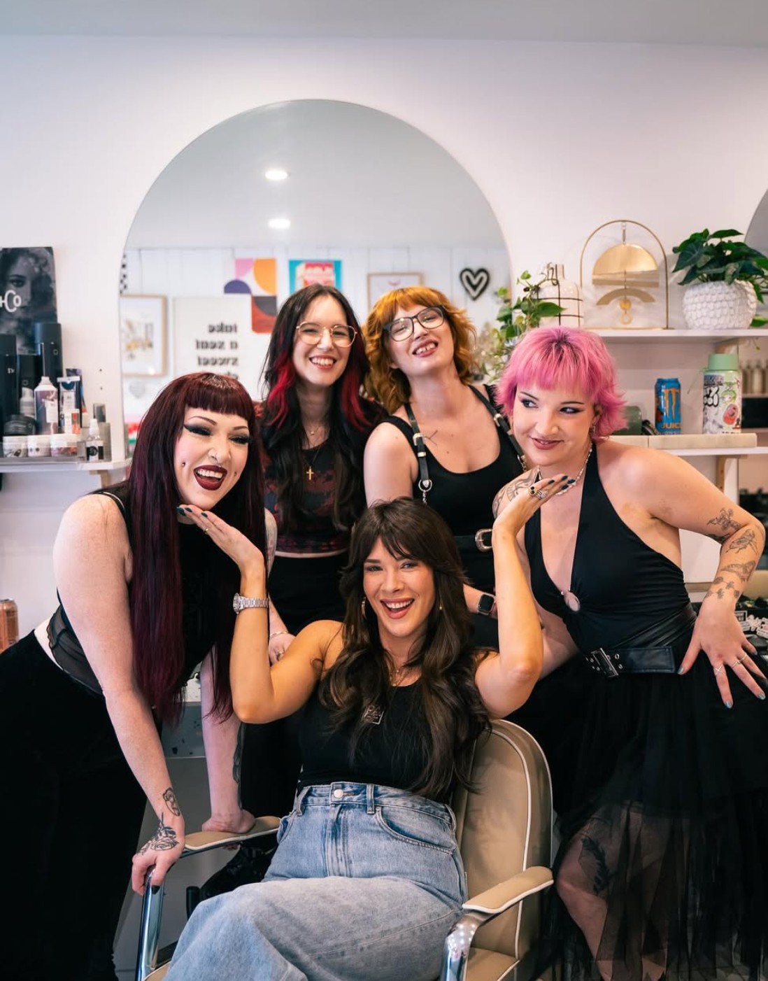 Barber Girl salon interior